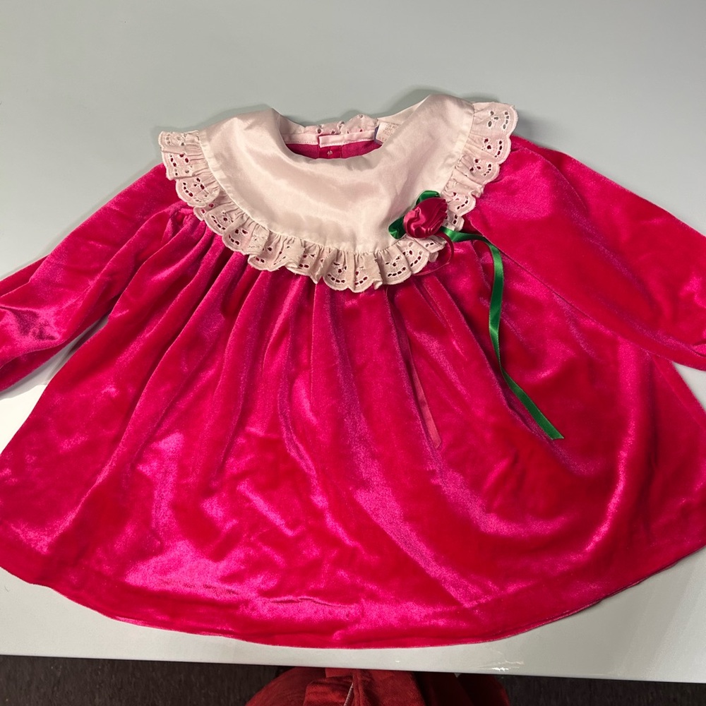 Liberty Fuchsia and White Garment
